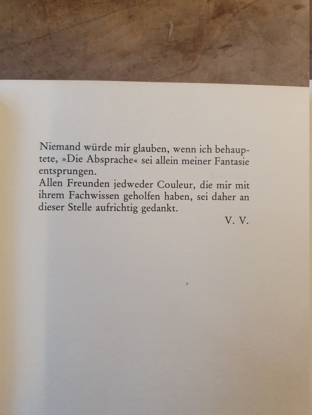 Libri: Die Abstprache Vladimir Volkoff Klett & Cotta – Usato da Zürich venduto da loosebone 3