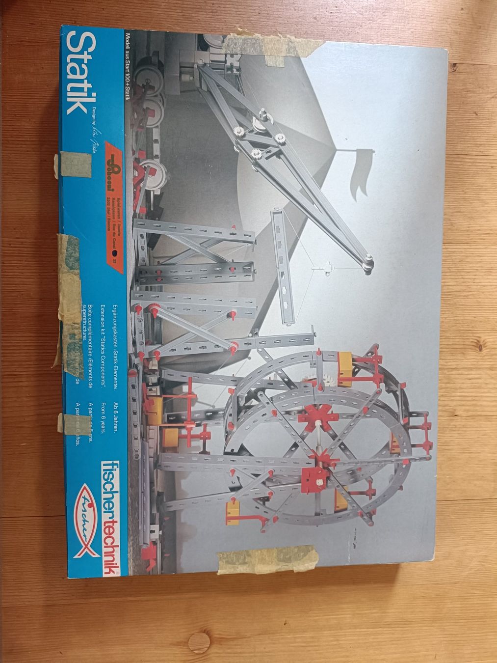 Fischer Jeux de construction: Fischer Technik Ergänzungskasten Statik-Elemente – D'occasion à Scharnachtal par aebnit