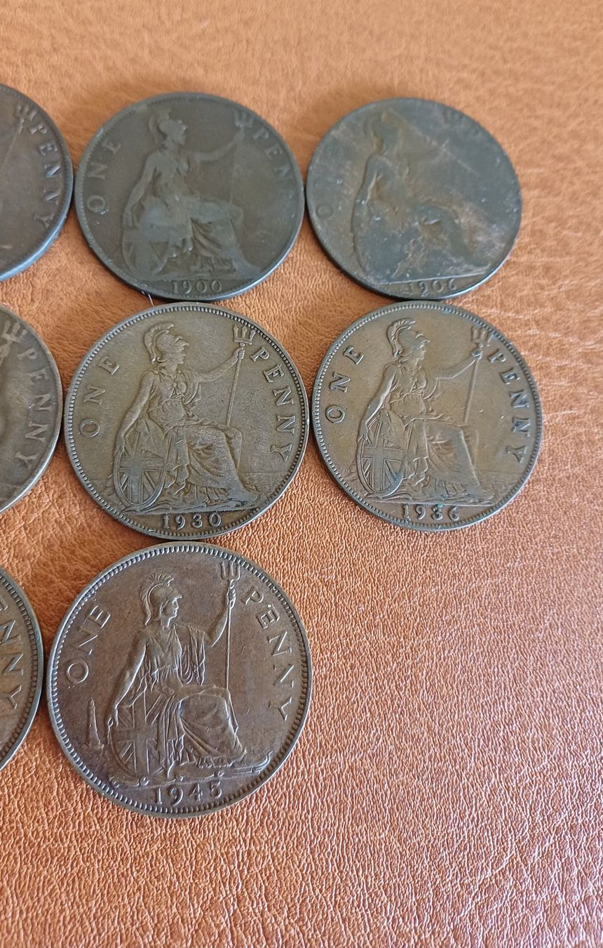 Tutti le monete: ONE PENNY 1877 - 1945 – Usato da Rorschach venduto da Hansi1901 3