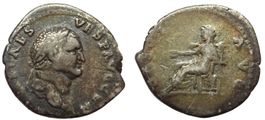 VESPASIAN silver Denarius