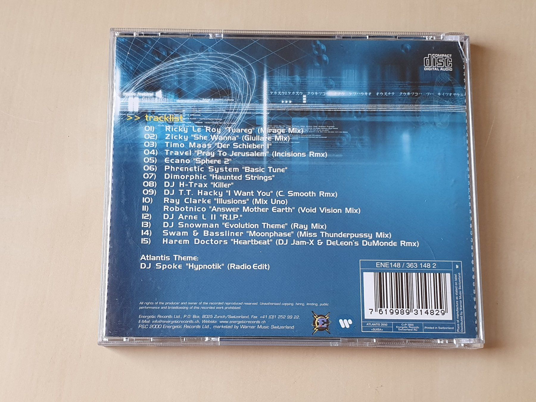 CDs: Atlantis DJ Sonic-t – Gebraucht aus Stansstad von  1