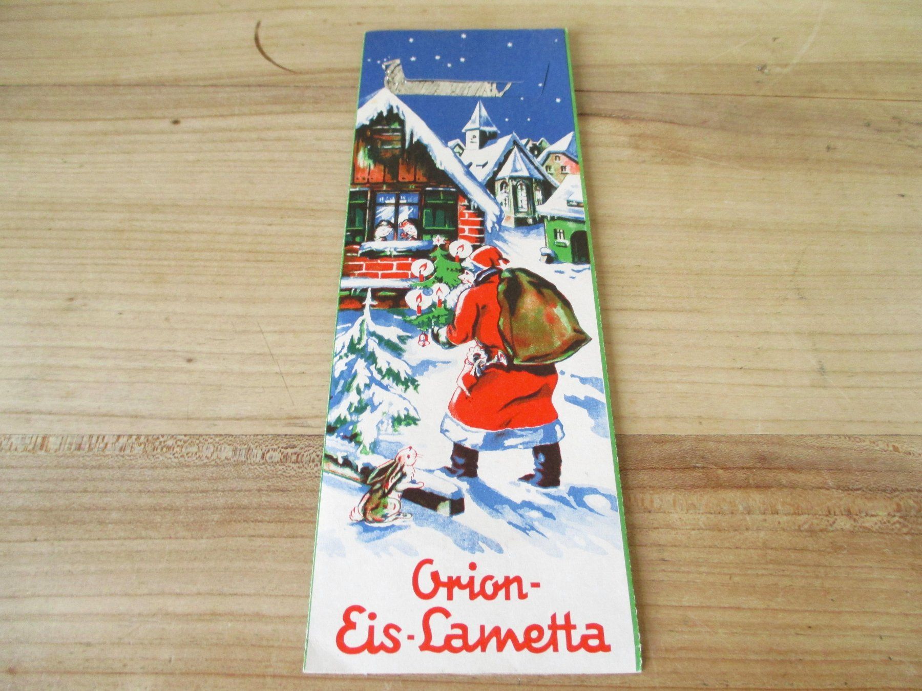 Alle Dekorationen: Orion Eis Lametta, 60er, original verpackt – Neu und originalverpackt aus Rorschacherberg von Marubium