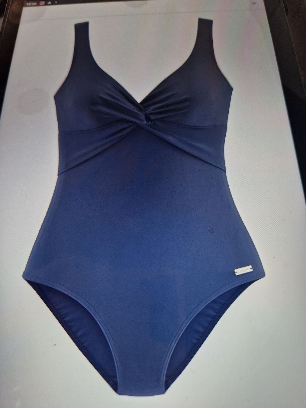 Lascana Costumi da bagno & Bikini: LASCANA Badeanzug, Gr.46, Farbe: marine – Nuovo (secondo la descrizione) da Langnau i/E venduto da Stefho01