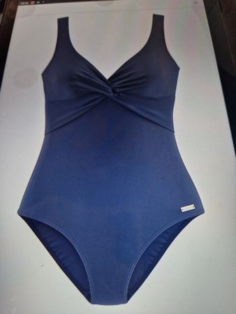LASCANA Badeanzug, Gr.46, Farbe: marine