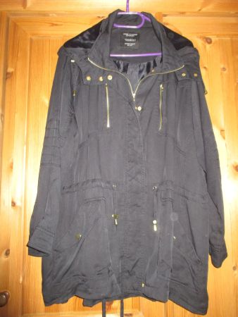 LEICHTE DAMEN  FRÜHLING/SOMMER JACKE SCHWARZ GR.52