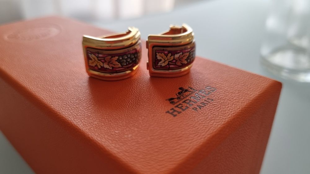 Hermès Orecchini pendenti & Orecchini a lobo: Boucles d'oreille clips Hermès vintage – Usato da Genève venduto da pao_8srw 4