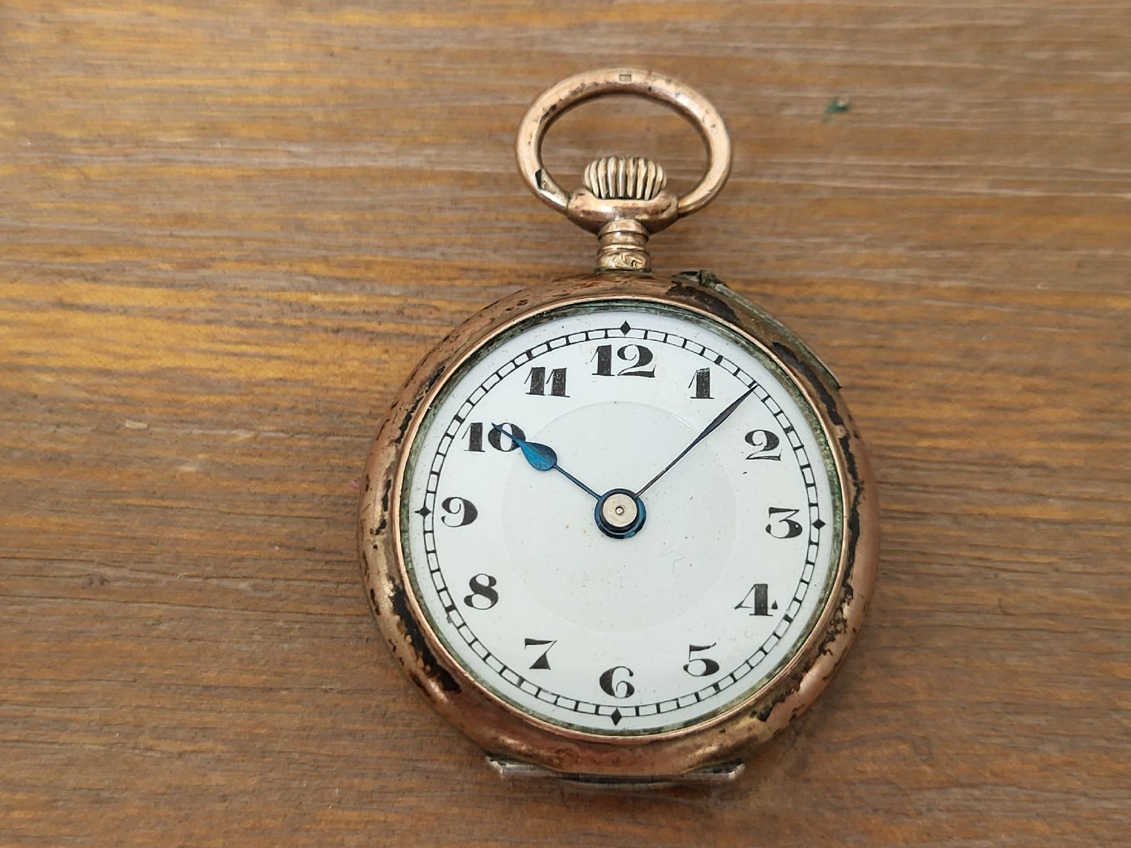 Orologi: TASCHENUHR AUS SILBER 28.5 MM – Difettoso da Lommiswil venduto da Fridu_C
