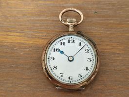 TASCHENUHR AUS SILBER 28.5 MM