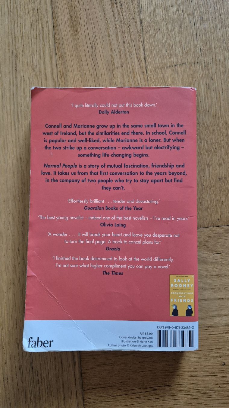 Libri: Normal People by Sally Rooney – Usato da Bern venduto da taheln 1