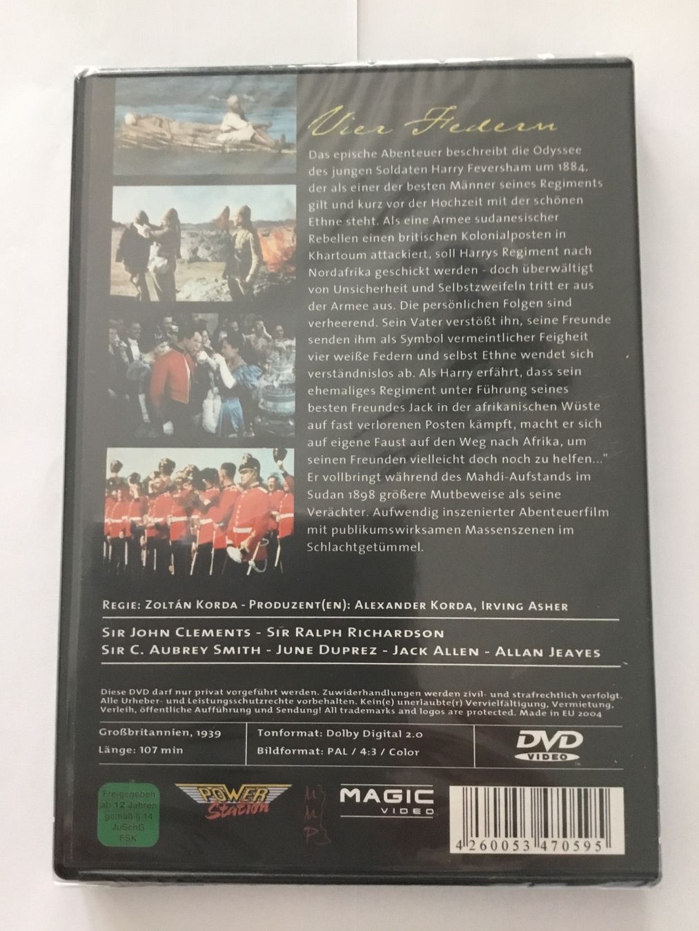 Tutti i DVDs: Vier Federn dvd Neu OVP – Nuovo e nell'imballaggio originale da Blauen venduto da berlingo65 1