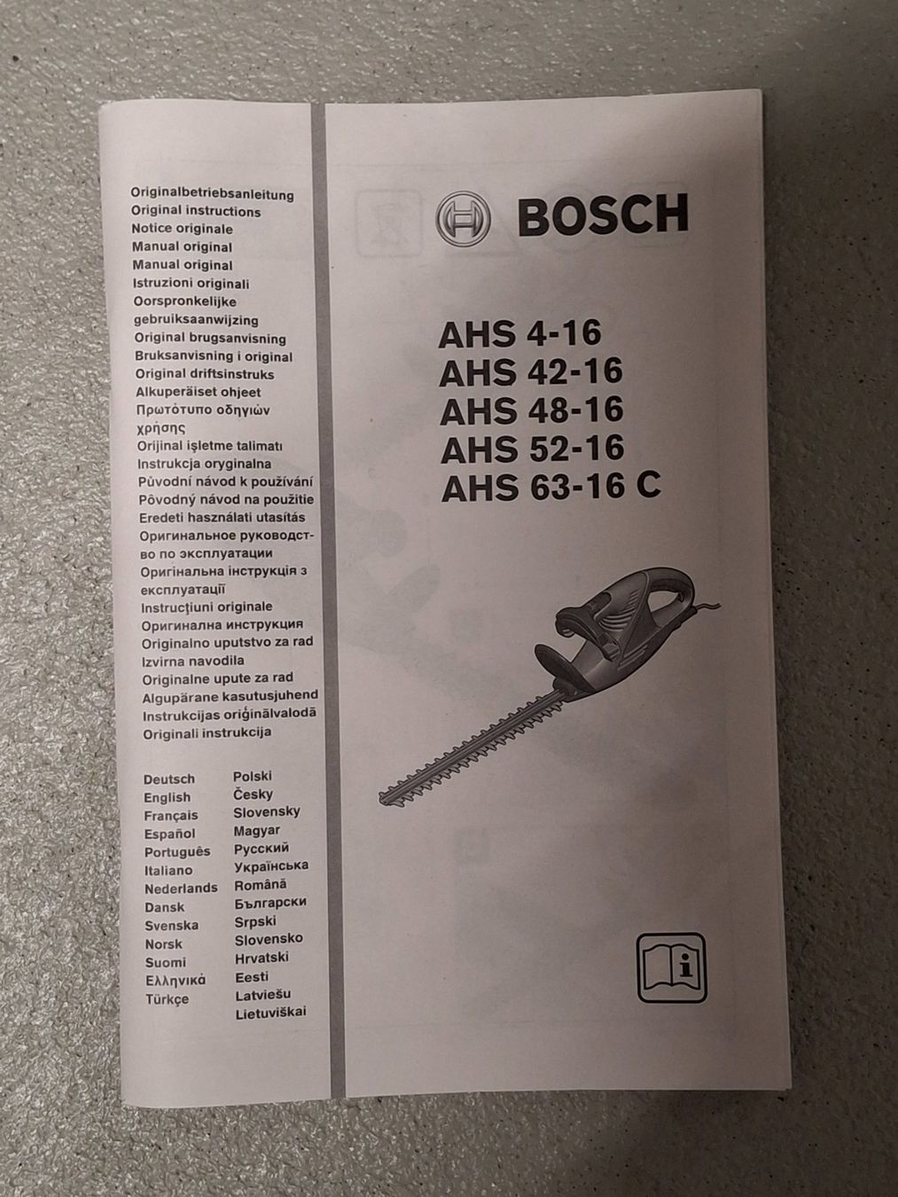 Bosch Alle Werkzeuge: BOSCH Heckenschere 42 cm – Gebraucht aus Rütihof von Teresa18 3