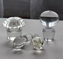 antike Stöpsel, guter Zustand Zapfen Stopfen Glas