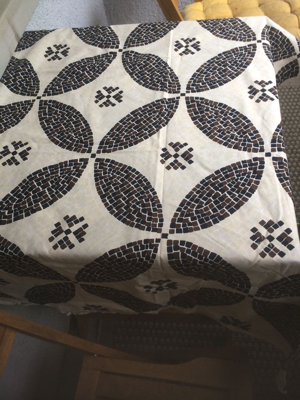 Stoffe: Stoff, bedruckte Baumwolle, 75x180 cm – Gebraucht aus Wila von Fritz-Wila