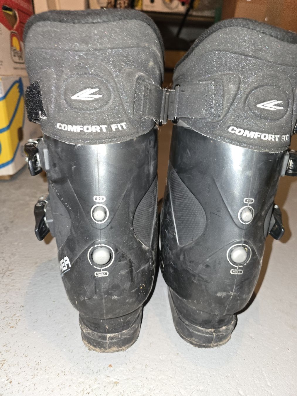 Scarpe da uomo: Skischuhe, Anthracite 26.5, – Usato da Wittenbach venduto da Tigerlili 3