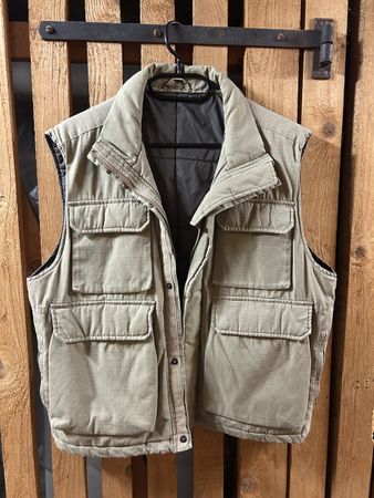 Gilet multipoches kaki