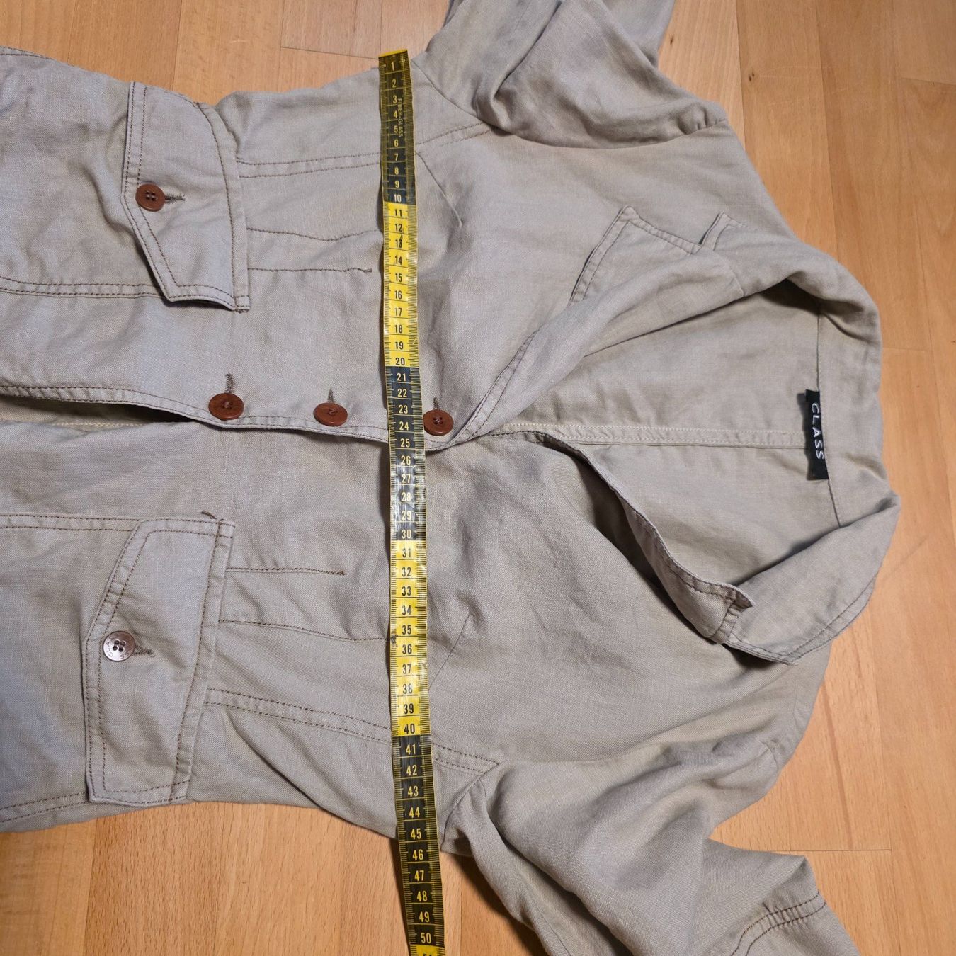 Giacche: CLASS Leinenblazer 100% Leinen Beige Gr. S/M – Usato da Wald ZH venduto da CapLux 4