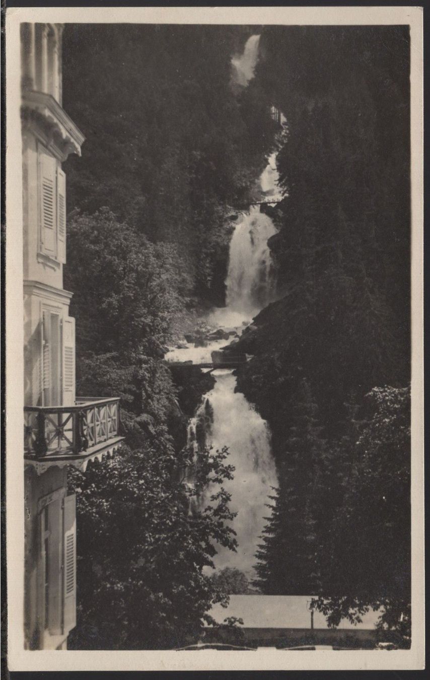 Cartoline postali: Giessbach  Grand Hotel 1928 – Usato da Aarau venduto da kufi44