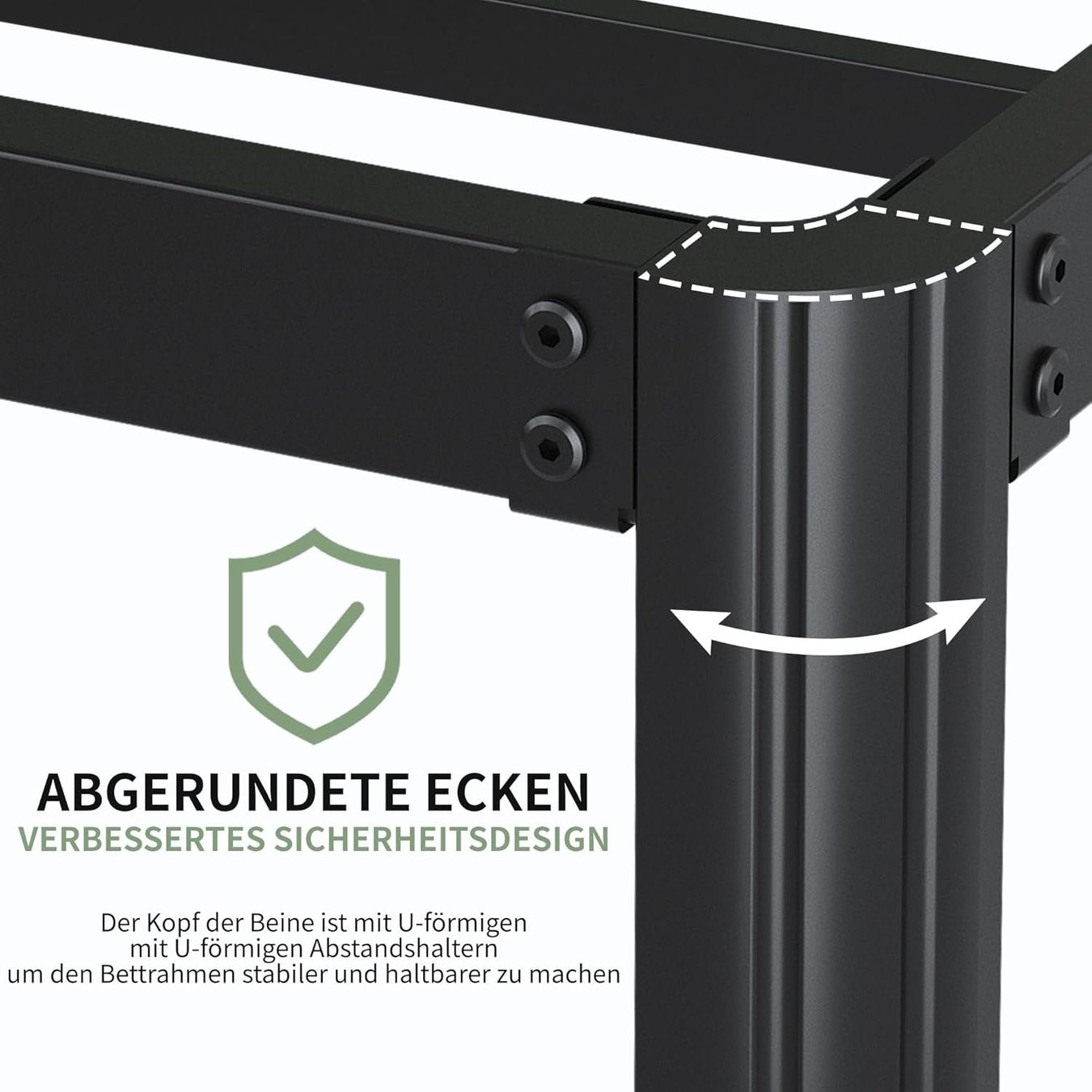 Betten: Metallbett 90x200 cm -  36cm Höhe – Neu und originalverpackt aus Basel von Stephan-Siegrist 4