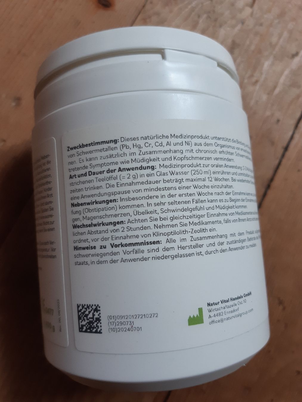 Cibi & Specialità: Zeolith MED Vulkanmineralien – Usato da Biel/Bienne venduto da lalilullu 4