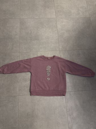 Zara Kids Pullover Gr.152 Lila Glitzer Top Zustand!