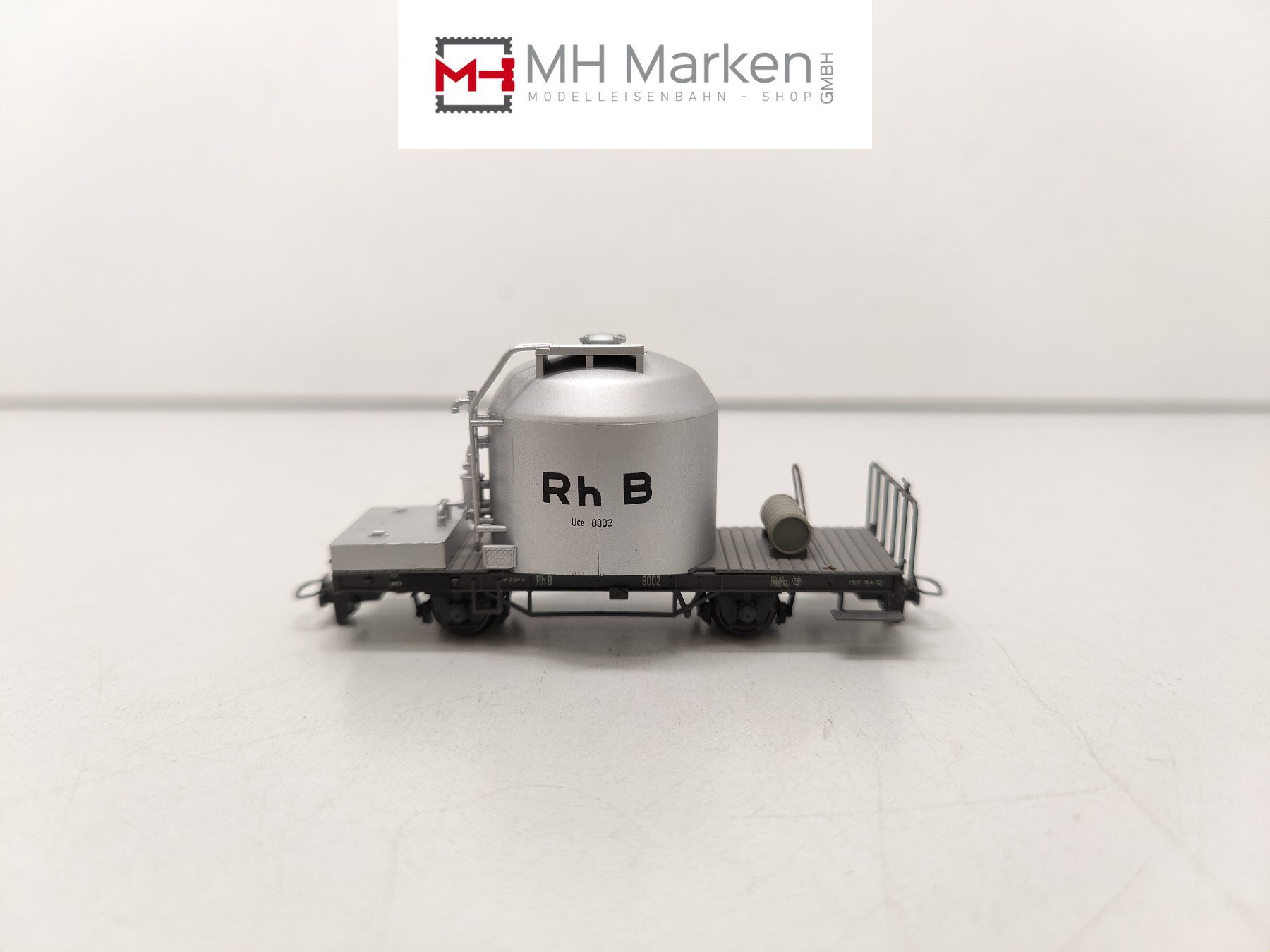 Bemo 2252 Zementtransportwagen Rhätische Bahn H0m DC mit OVP (Gebraucht ...