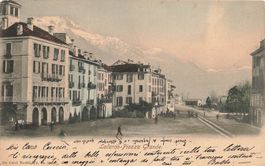 Locarno piazza grande 1901