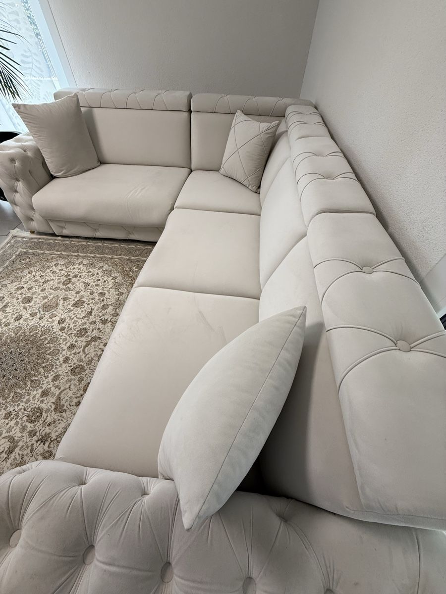 Divani: Elegantes Chesterfield Ecksofa – Nuovo (secondo la descrizione) da Lengnau BE venduto da aya_2tvj 7