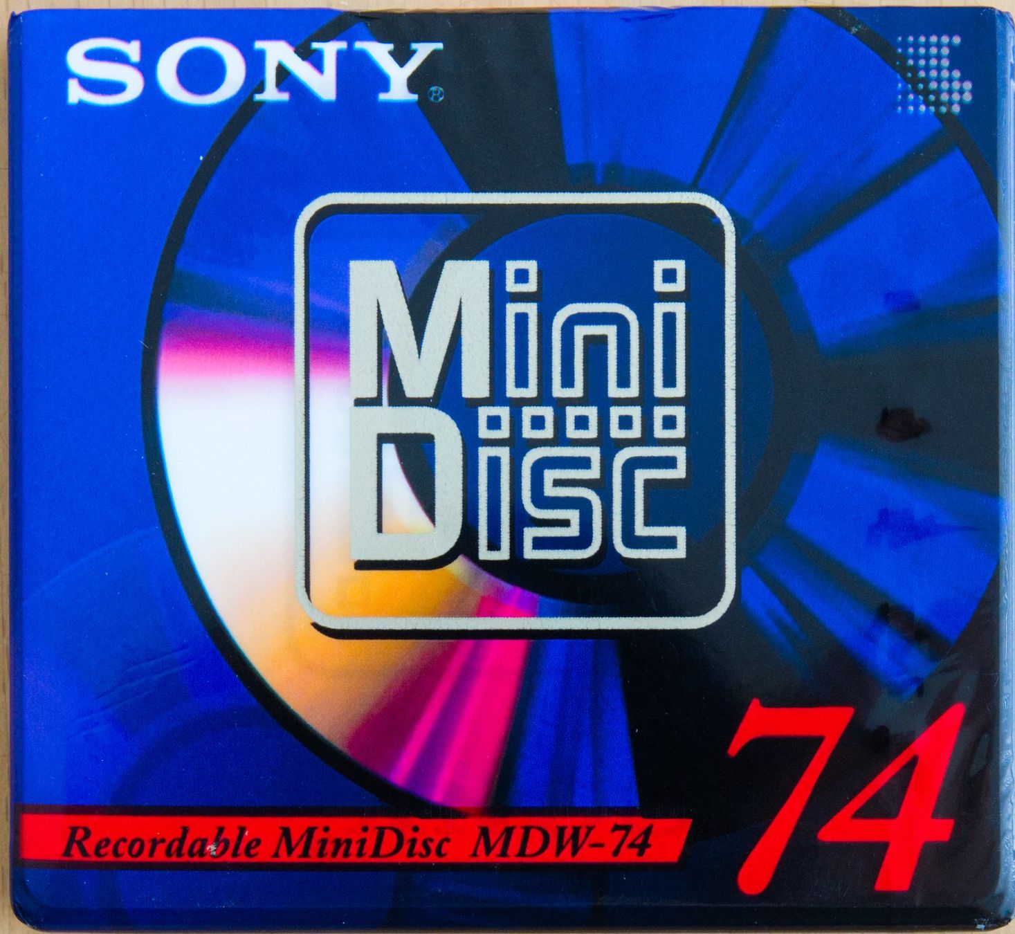Sony Minidisc: Sony MiniDisc MDW-74 – Nuovo e nell'imballaggio originale da Rüti ZH venduto da Noldisax