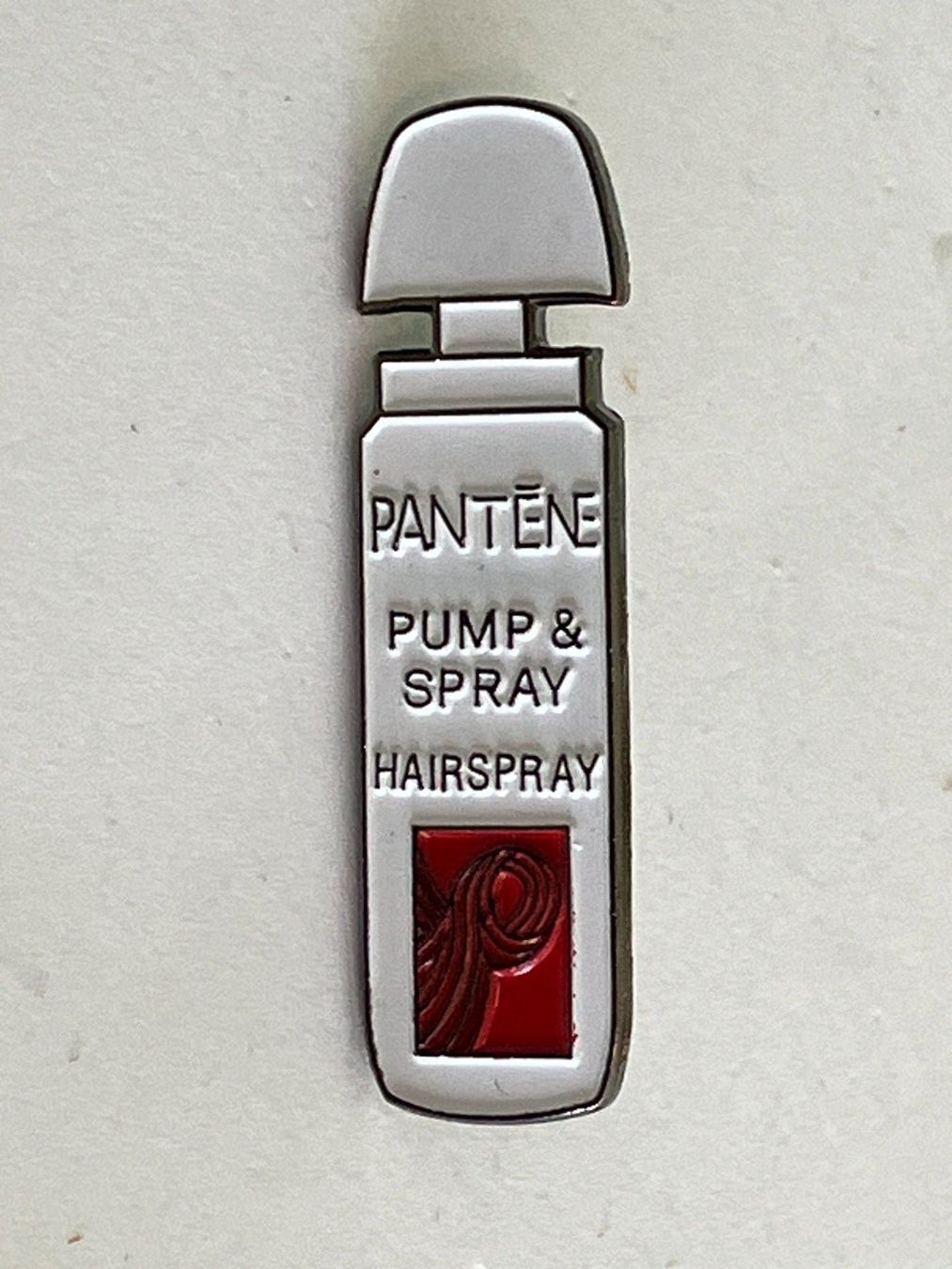 Placchette & Badge: 1 Pin Pantene Hairspray – Usato da Basel venduto da djwwpp