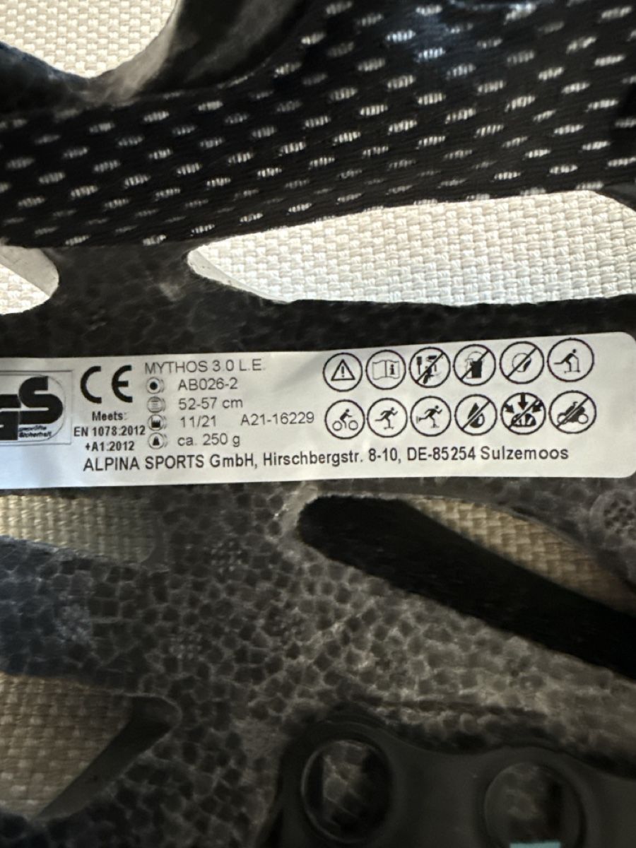 Alpina Helme: alpine Velohelm M 52-57 – Gebraucht aus Zürich von GigiJ 3