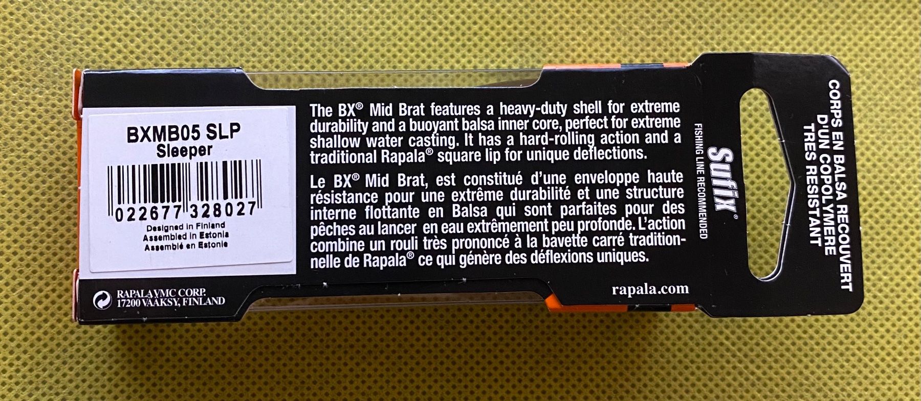 Rapala Esche: RAPALA BX Mid Brat 6cm 13g – Nuovo e nell'imballaggio originale da Widnau venduto da Fishingtackle_Oggy 4