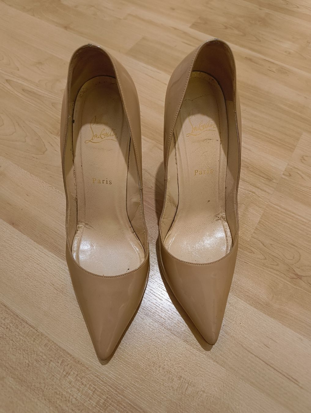 Christian Louboutin Chaussures femmes: Louboutin So Kate Beige – D'occasion à Zürich par maz_jj2t
