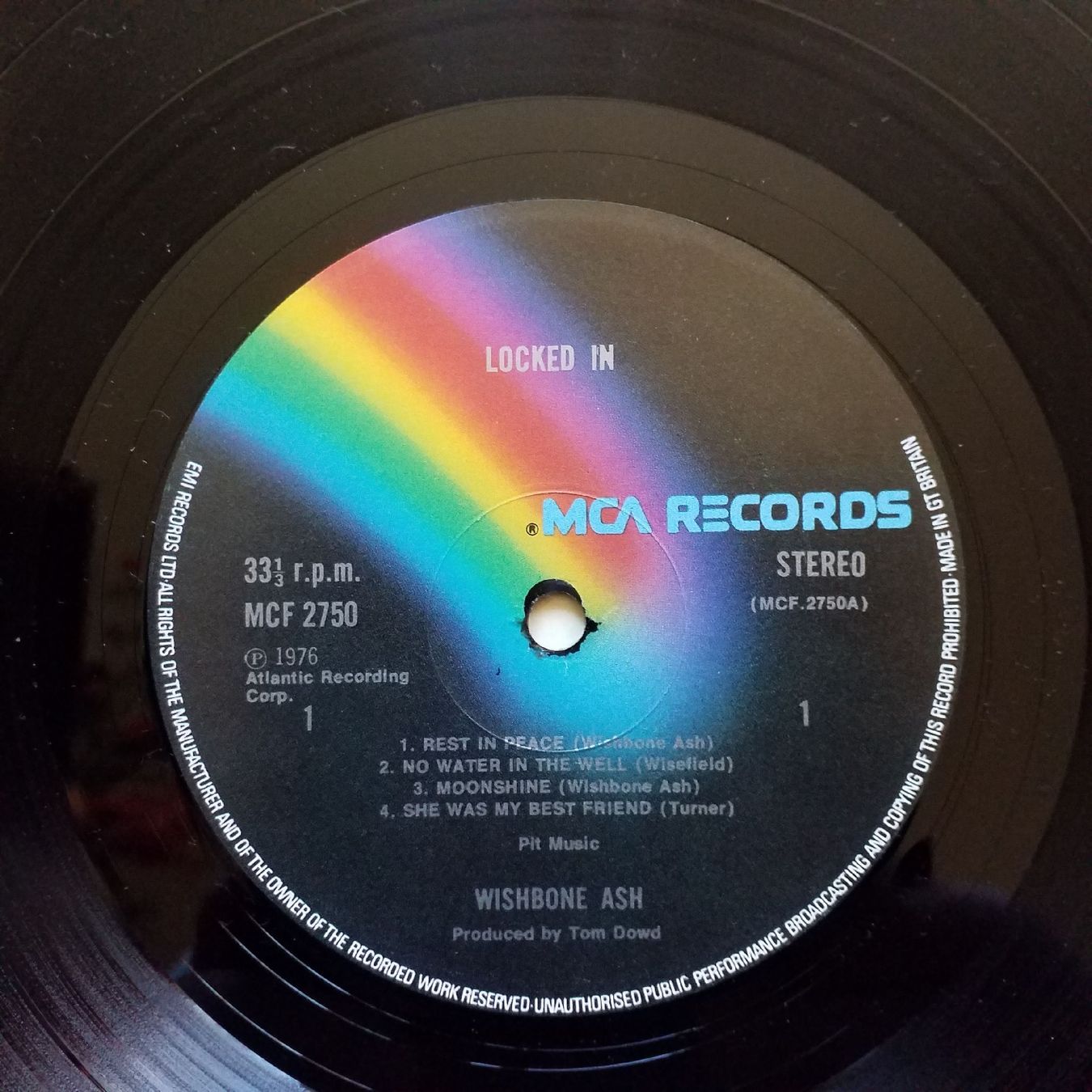 WISHBONE ASH, locked in - 1st 1976 UK press - NEW - (Neu (gemäss ...