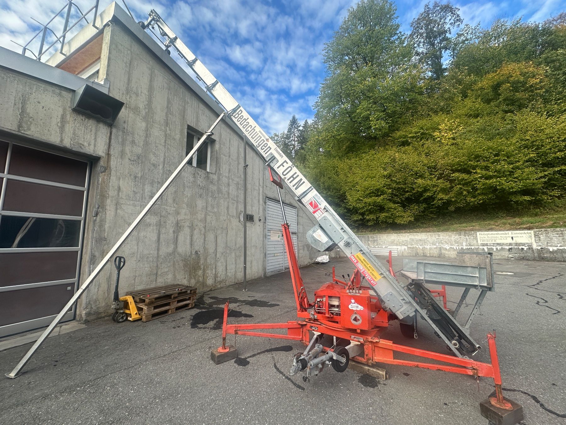 Kräne: Klaas Schrägaufzug – Gebraucht aus Einsiedeln von foehnspenglereiag 6