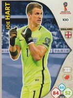 FIFA WORLD CUP RUSSIA 2018 Adrenalyn XL 100 JOE HART ENGLAND
