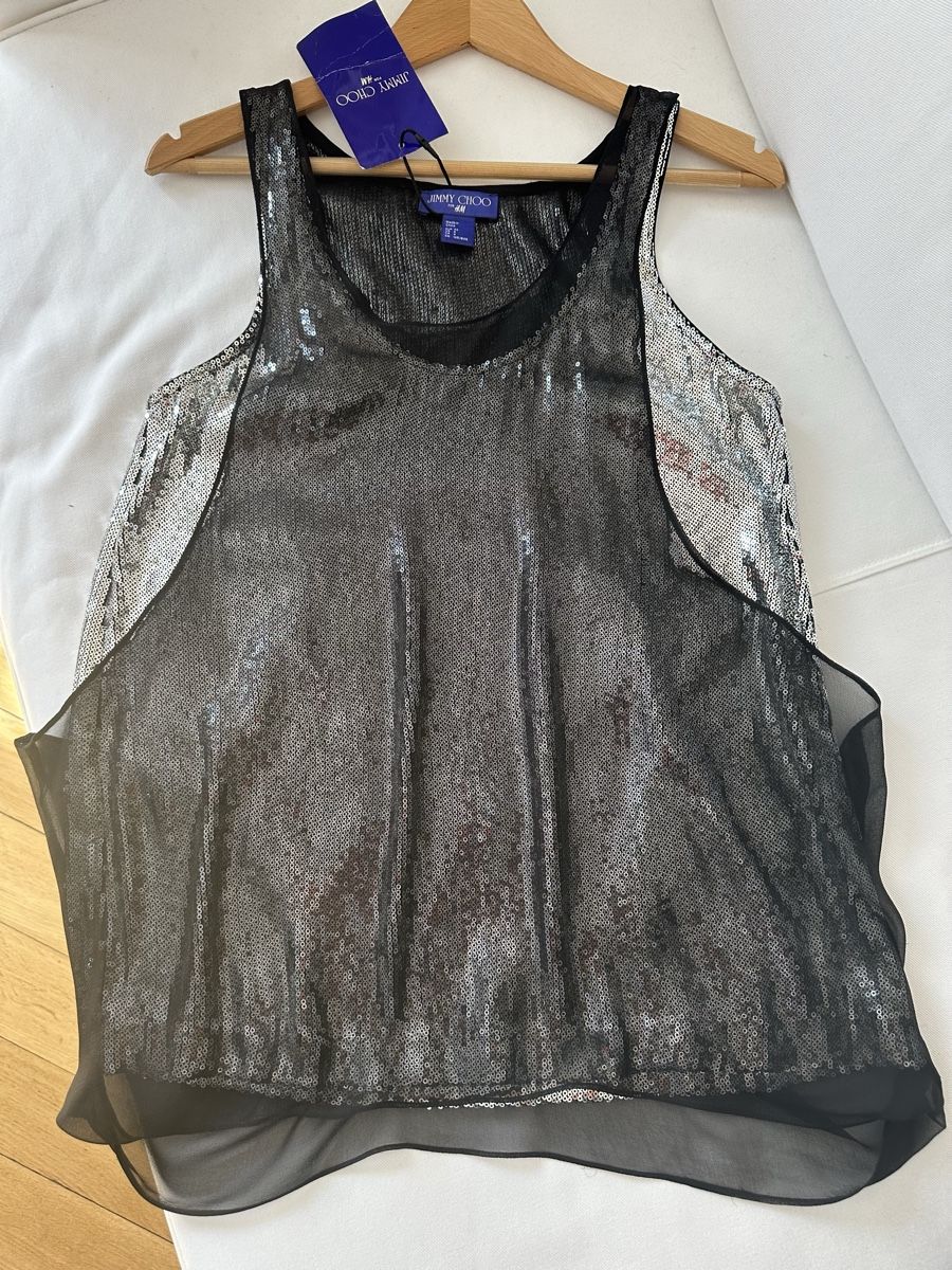 Top: Jimmy Choo for H&M 36 – Nuovo e nell'imballaggio originale da Zollikon venduto da _M65_ 4
