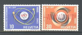 1965, Sondermarken zum UIT-Kongress **