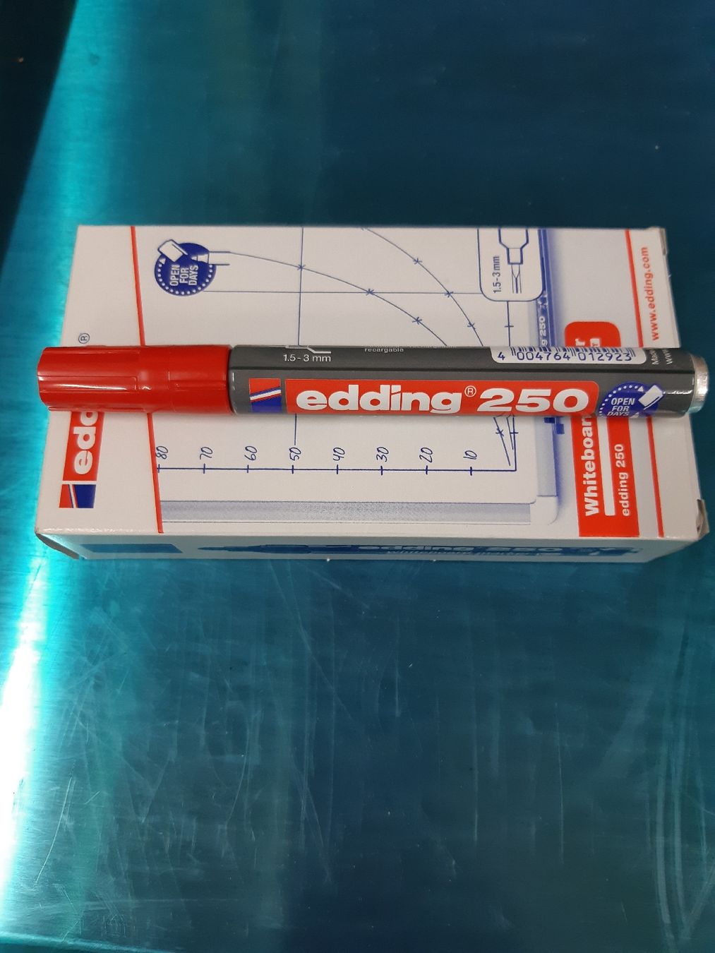 Edding Penna & Evidenziatori: Boardmarker Edding 250, 10 Stück, rot – Nuovo (secondo la descrizione) da Steinhausen venduto da NextChance2