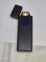 Neues schwarzes wiederaufladbares USB-Feuerzeug