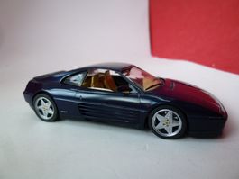 Ferrari 348GTB - blau= rar - Herpa 1:43    %% Ausverkauf %%