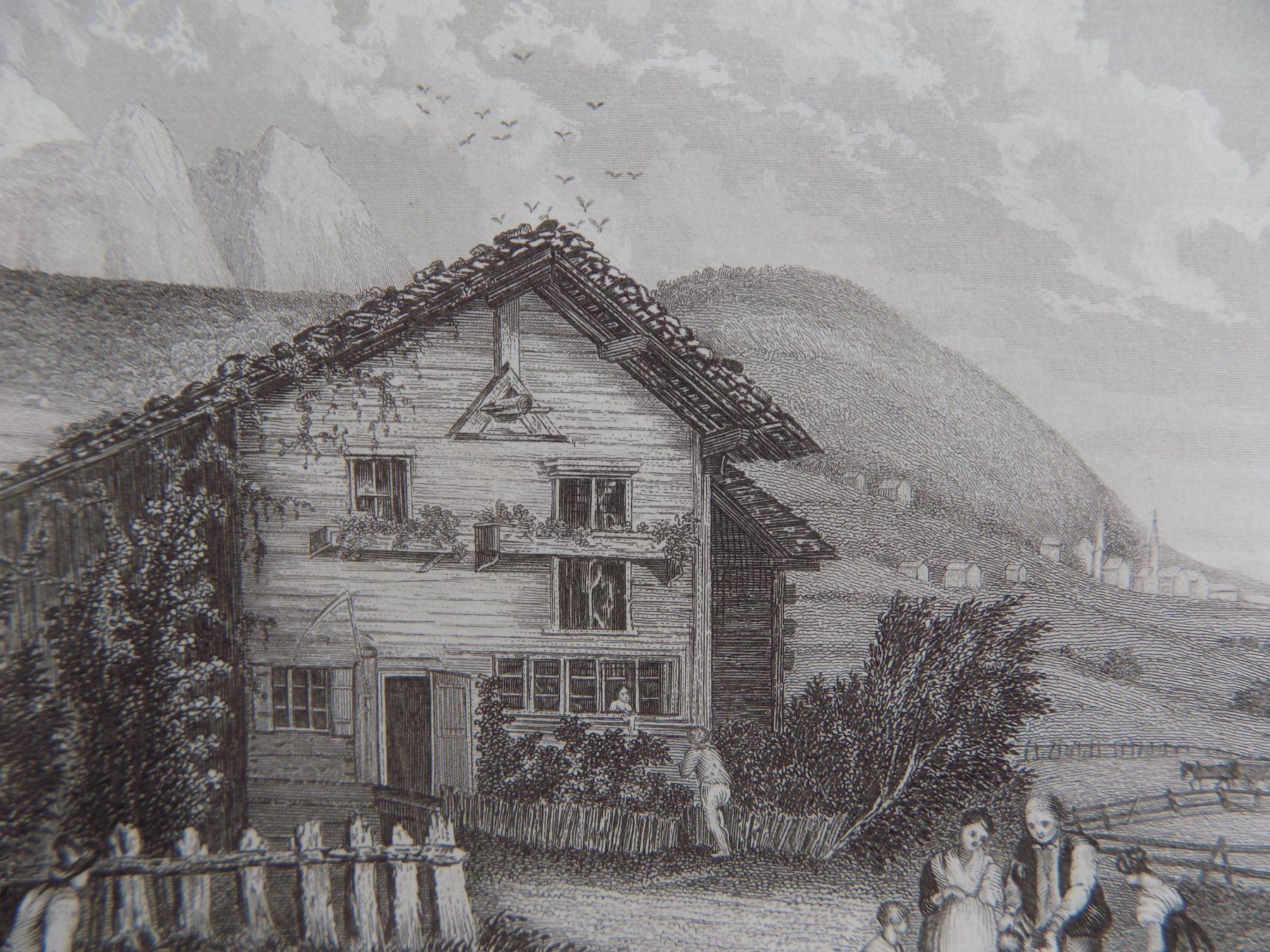 Stiche: Wildhaus Zwinglis Haus – Gebraucht aus Risch von Rischli15 6