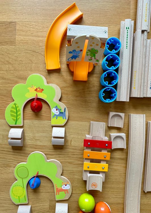 HABA Kullerbü Müllabfuhr Set - Motorikspielzeug Ab 2 Jahren