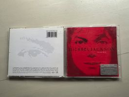MICHAEL JACKSON tolle CD Invincible Kult Kleber rote Ausgabe