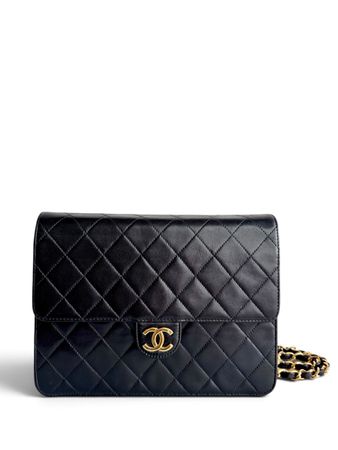 CHANEL Lambskin Quilted Timeless Single Flap