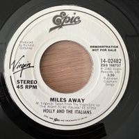 Holly & The Italians - Miles Away / US-Promo 1981