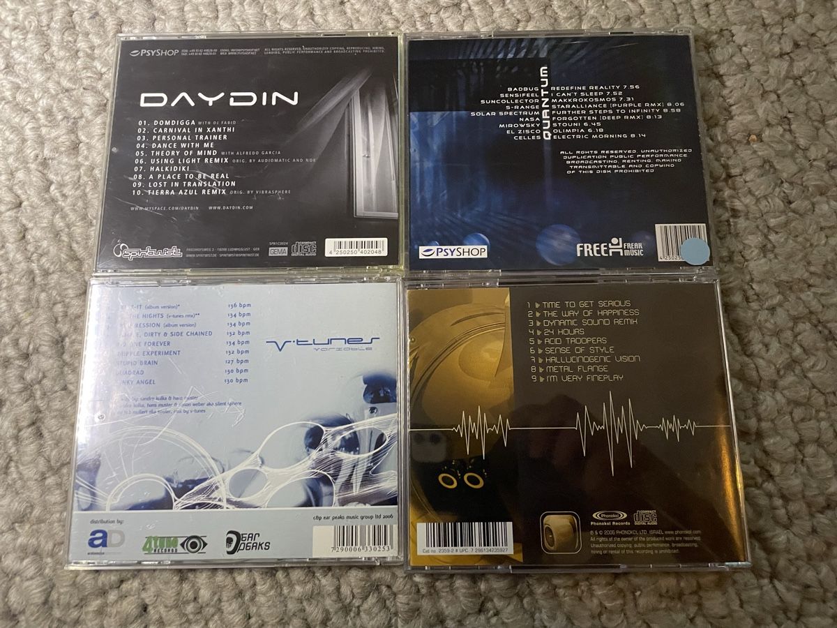 CD: Daydin/Quantum/V-Tunes/Dynamic Sound – Usato da Reinach AG venduto da trigger7811 2