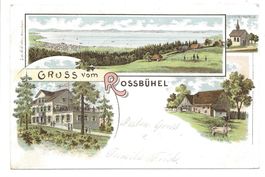 Gruss vom Rest. Rossbüchel (SG) bei Heiden - Grub Litho 1901