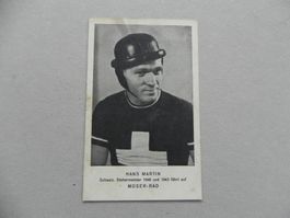 Karte Hans Martin ca.1945 Moser Rad Velo