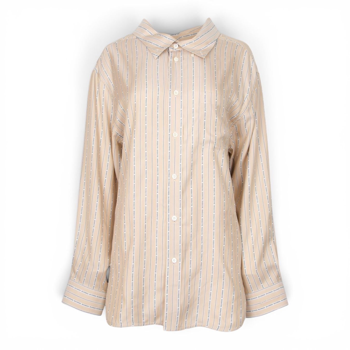 Balenciaga Camicette: Balenciaga Bluse Seide beige Gr. 34 – Usato da Binningen venduto da Designerlabels