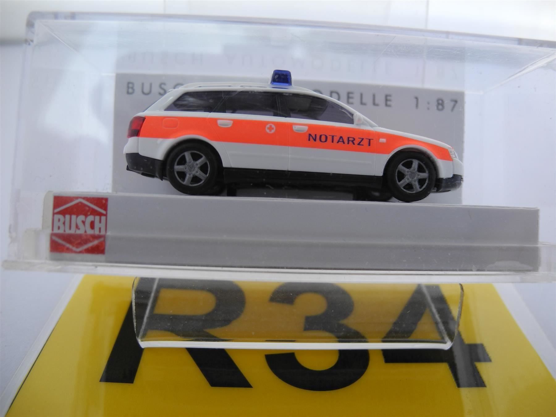 Busch Modellini d'auto: Busch 49253 Audi A4 Avant, Nr. R34 – Nuovo e nell'imballaggio originale da Kottwil venduto da Crazyrolf